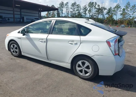 2012 Toyota Prius Three from USA, damaged, VIN JTDKN3DU6C5501071